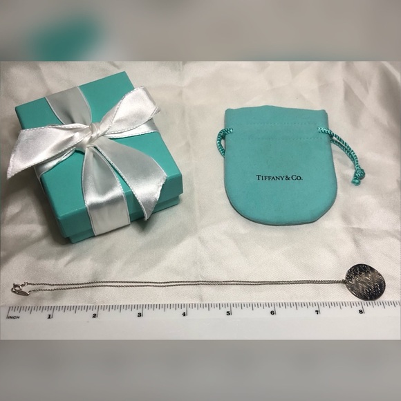 Tiffany 925 Round Notes 16” Necklace Retired - Picture 6 of 8